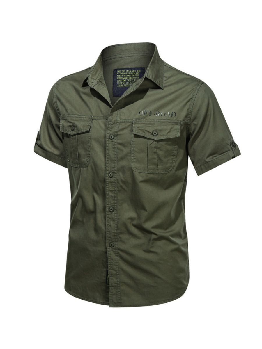 Cotton Short Sleeve Tactical Shirt