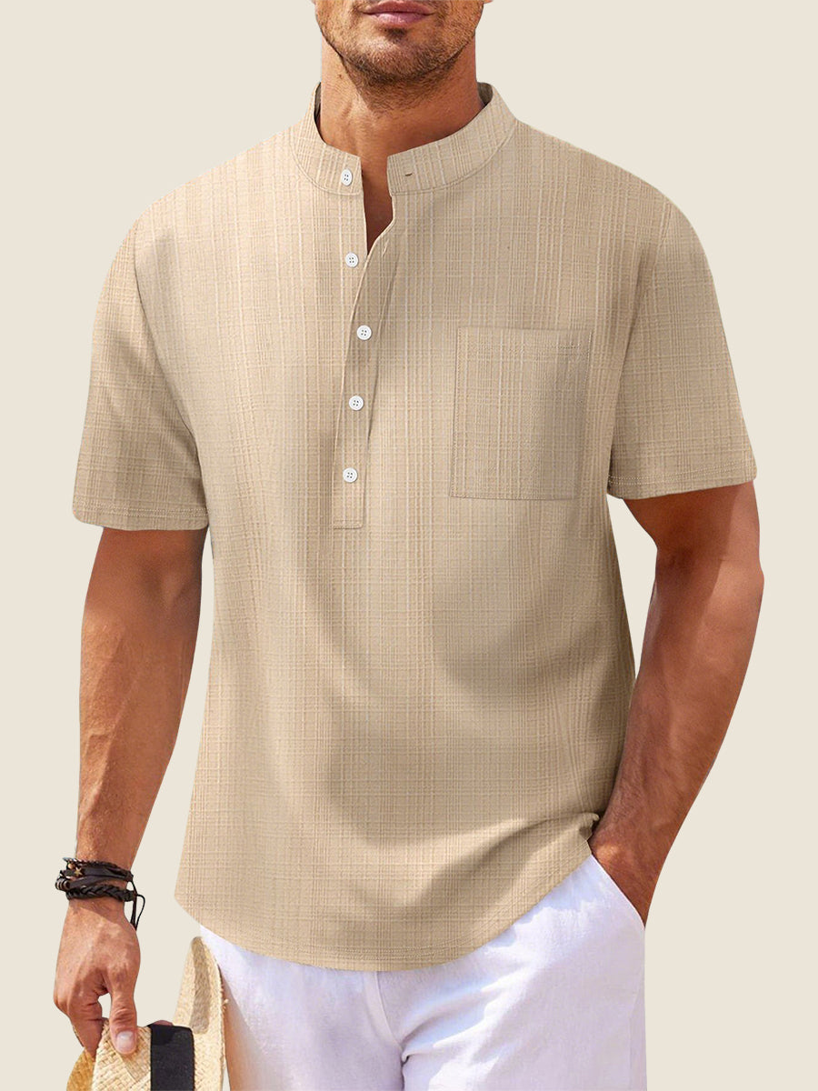 Classic Cotton Blend Casual Shirt