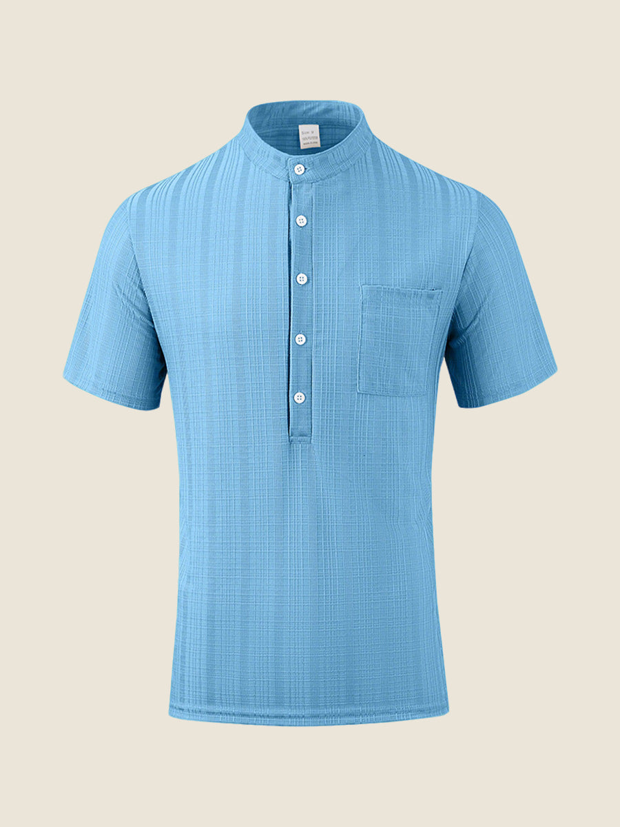 Classic Cotton Blend Casual Shirt