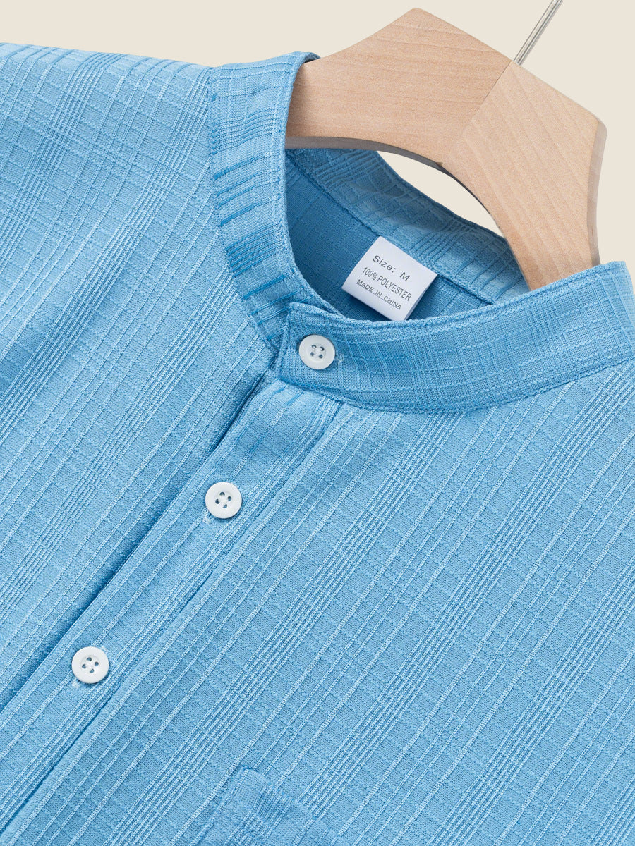 Classic Cotton Blend Casual Shirt