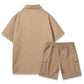 Two-Piece Shirt and Cargo Shorts