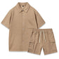 Two-Piece Shirt and Cargo Shorts