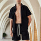 Two-Piece Shirt and Cargo Shorts