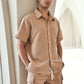 Two-Piece Shirt and Cargo Shorts