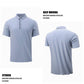 Business Ice Silk Lapel POLO Shirt