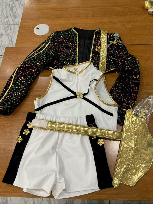 Sale KPOP Idol Inspired Sequins Costume