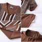 Geometric 2-Piece Knitted Outfit Set