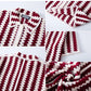 Zigzag Striped Crochet Knit Shirt