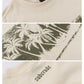 Cotton Palm Tree Oversized Tee