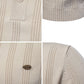 Vertical Ribbed Texture Casual Shirt