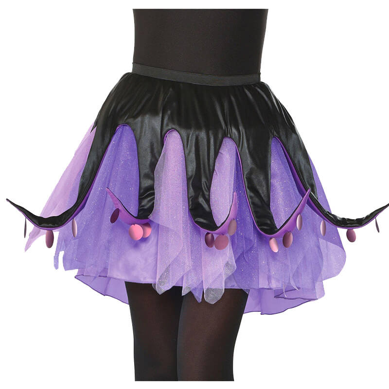 Kids Sea Witch Dress and Wig Ursula Tutu Dress