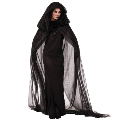 Halloween Gothic Wedding Dress Costume