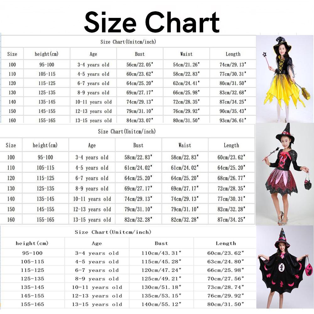 Kids Halloween Witch & Elf Mesh Dress Cute Cloak Cosplay Costume