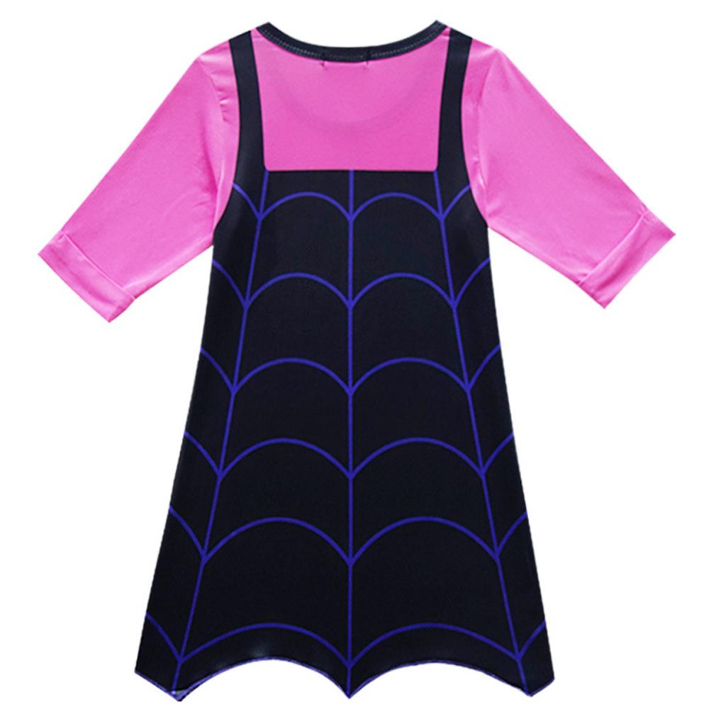 Girl Halloween Cosplay Vampirina Full Set Dress Costume